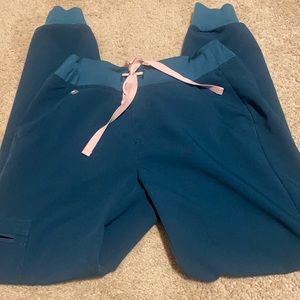 FIGS XS Regular Carribean Blue Zamora